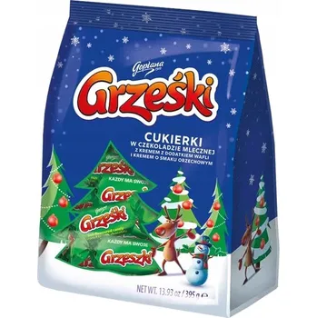 Bonbon Bonbóny Grześki ořechové Vánoce, 395 g