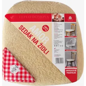 Podsedák Podsedák na židli Amor 2 ks červený