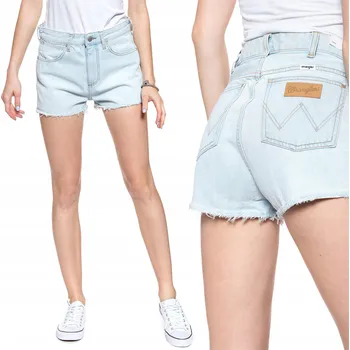 WRANGLER THE SHORT DÁMSKÉ DŽÍNOVÉ ŠORTKY SLIM M