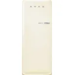 Smeg Chladnička s mrazícím boxem FAB28L, 244 l/26 l, levé otvírání, 153x60 cm, krémová FAB28LCR6