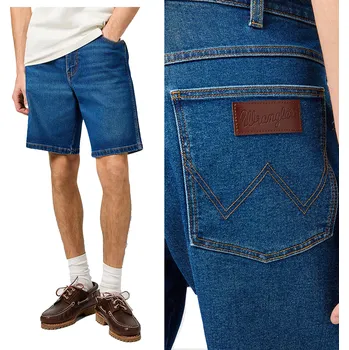 Pánské kraťasy Wrangler FRONTIER SHORT W38 Pánské džínové kraťasy