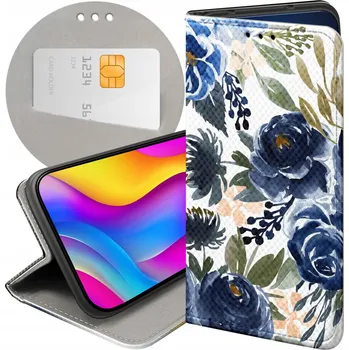 Pouzdro na mobilní telefon Pouzdro s klopou Hello Case pro Motorola Edge 50 Ultra modré