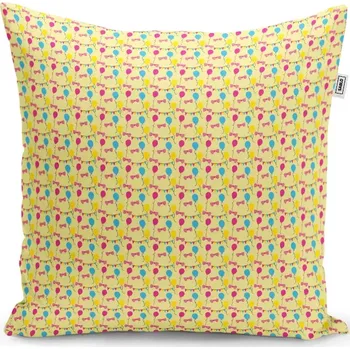 Polštář Sablio Polštář Nafukovací balonky - 40x40 cm