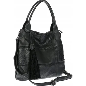 Kabelka Maria C. kabelka eko kůže černá