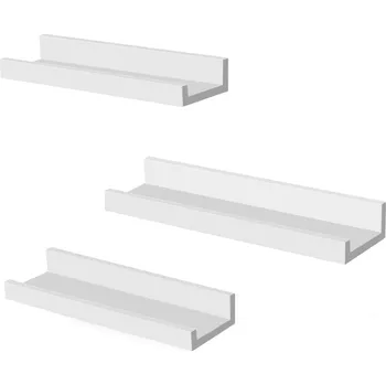 police Police MDF deska Oskar 38 x 10 cm bílá