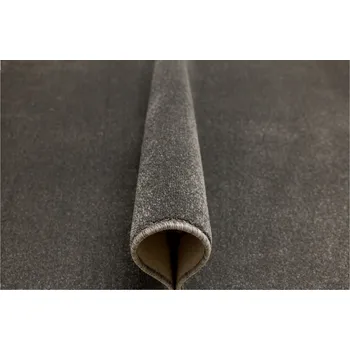 Koberec KOBEREC DO OBÝVÁKU ŠEDÝ MĚKKÝ HUSTÝ NA FILCU ELEGANTNÍ FARO 150x200 cm