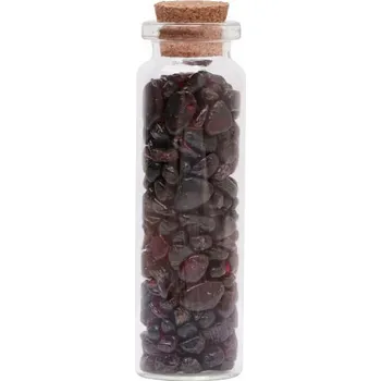 Lahvička s granátem pro lásku, energii a sebedůvěru 2,2 x 7,1 cm