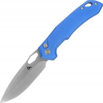 Kuchyňský nůž Nůž EDC BlackFox Atros Blue Aluminium, Stonewashed VG-10