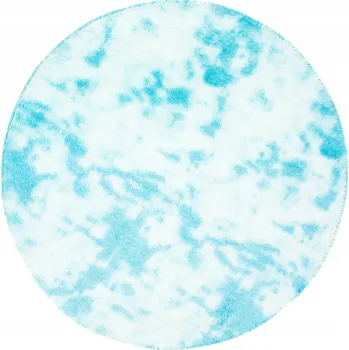 Koberec Koberec SILK 100x100 Měkký Hustý Shaggy Kulatý v7