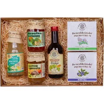 Dárkový potravinový koš Klášterní officína Dárkový balíček - BEZ CUKRU