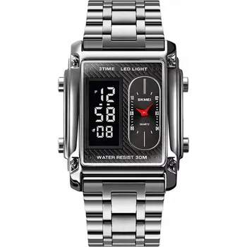Hodinky Pánské hodinky SKMEI skm.118681c.mn elektronické s náramkem a mnoha funkcemi