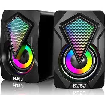Sada reproduktorů 2.0 NJSJ H128 6 W černá