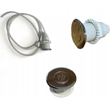 vypínač Chromovaný pneumatický spínač