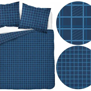 Povlečení Elegantní Povlečení z bavlněného saténu Asti 220x200 3 Č. Detexpol