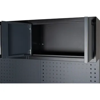 Dílenský stůl AKČNÍ SET Sestava 7 ks dílenského nábytku MB-SET-CBN27AC s dřevěnou pracovní deskou