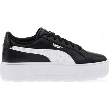 Dámské tenisky Puma sportovní boty z přírodní kůže černé barvy velikost 38