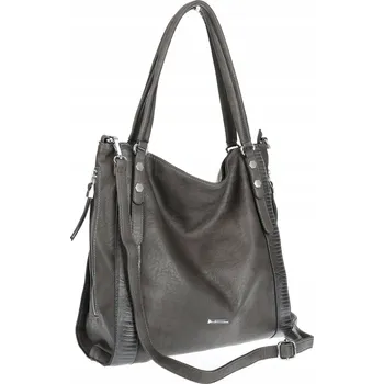 SILVIAROSA kabelka eko kůže šedá