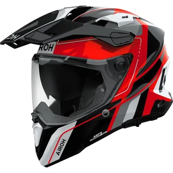 Auto-moto Enduro helma Airoh Commander 2 Skip lesklá červená 3XL