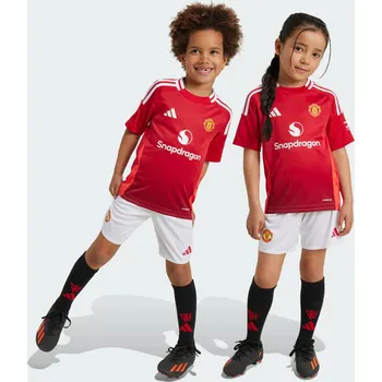 ADIDAS Domácí souprava Manchester United 24/25 Mini Kids 3 ROKY ČERVENÁ