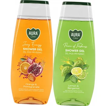 Koupelová kosmetika SADA BISPOL Aura Care Sprchový gel pro ženy 350ml MIX "5" 2 ks