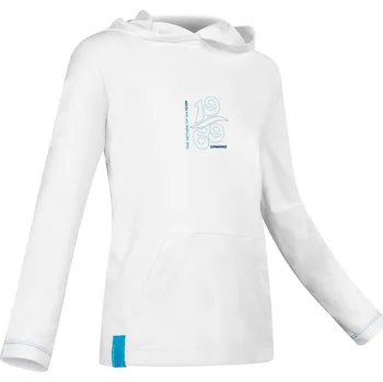 Chlapecká mikina Dětská mikina s kapucí Camaro Lycra LS "1969", bílá - modrá Velikost: 164