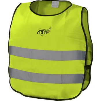 COMPASS Vesta výstražná žlutá dětská S.O.R. EN 1150:1999