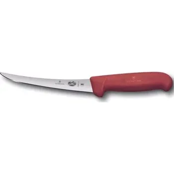 Kuchyňský nůž Červený vykosťovací nůž FIBROX - délka čepele 15 cm | VICTORINOX 5.6601.15