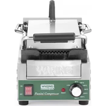 Kuchyňský gril Kontaktní gril Panini Compresso Slimline 1,8 kW | WARING COMMERCIAL WPG200E