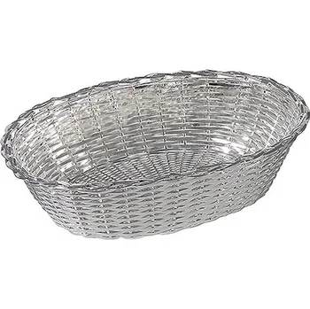 chlebník Oválný košík na chléb - postříbřený | CONTACTO 4402/230