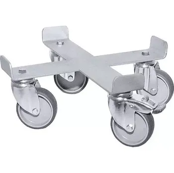 Zásuvkový kontejner Podstavec pro kontejner na 4 kolečkách | CONTACTO 3095/100