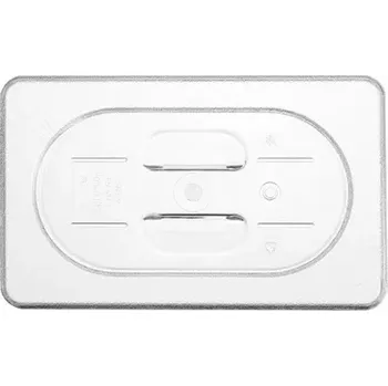 Plech na pečení Víko z polykarbonátu pro GN 1/9 | HENDI 864166