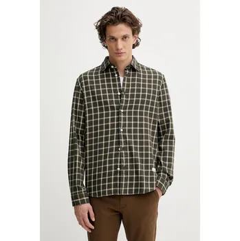 Pánská košile Bavlněná košile Marc O'Polo 5000007117 zelená 77X, vel. XXL