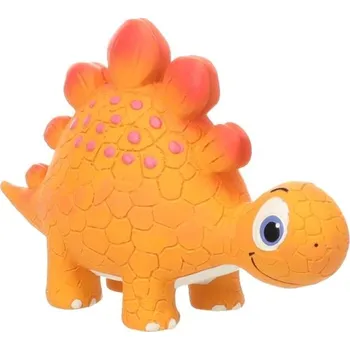 Hračka pro psa Hračka FLAMINGO latex - Oona dinosaurus oranžový 6x17x12cm