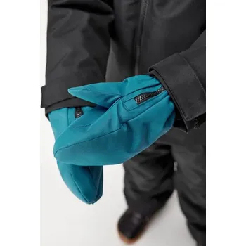 Oblečení a móda Unuo, Dětské zimní rukavice Polar, Kobaltová - M