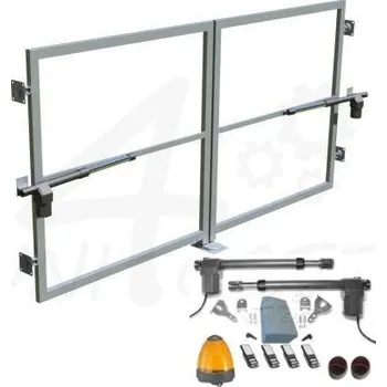 brána Dvoukřídlá brána vč, automatizace - 4500 x 1000 mm