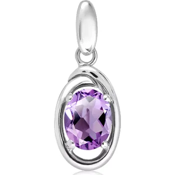 Přívěsek Zephyr S Amethyst - stříbrný přívěsek se fialovým amethystem