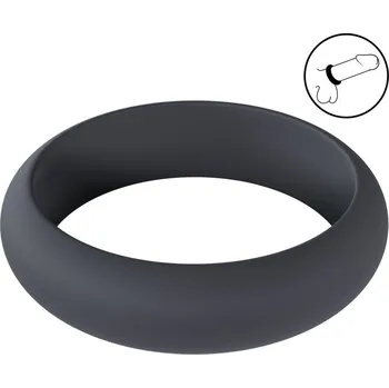 Erekční kroužek Levelz Wide O Cock Ring XXL, silikonový kroužek na penis