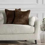 Povlaky na polštáře Decoking Xela hnědé 45x45 - 2 kusy, velikost 45x45*2