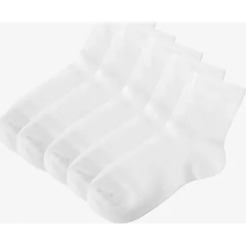 Dámské ponožky Ponožky FLEXI 5 párů Bílá 25-26