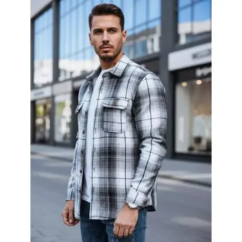 Pánská košile Pánská košile DSTREET DX2677 ČERNÁ M