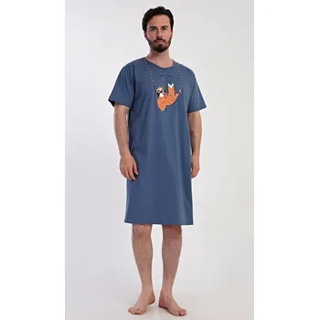 Pánské pyžamo Gazzaz Pánská noční košile POHODÁŘ Velikost: L