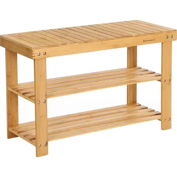 Botník Songmics Bambusový botník ED