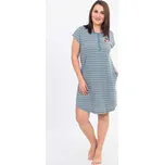 Vienetta Dámská nadměrná noční košile TUČŇÁK SE SRDCEM Velikost: 2XL