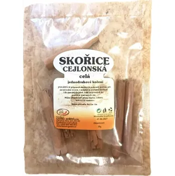 Koření Skořice cejlonská pravá celá 20 g