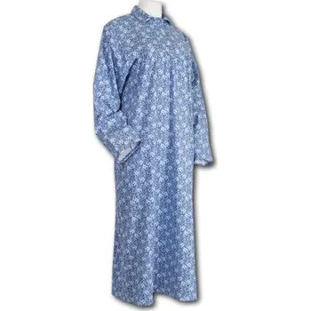 Dámská noční košile Luiz Flanelová noční košile dámská Ivana modrá Barva: Modrá, Velikost: 58