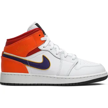 Dámské tenisky Air Jordan 1 Mid GS 'White Court Purple Teal' Velikost: 36.5