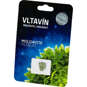 Drahý kámen My Moldavite Přírodní vltavín v blistru-13347 4-4,5g