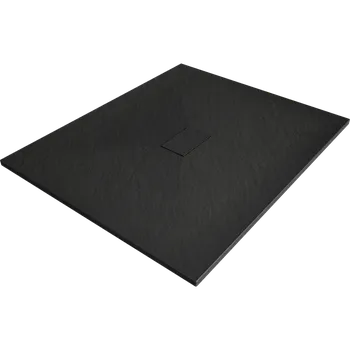 Sprchová vanička Mexen Hugo, SMC obdélníková sprchová vanička 110 x 100 cm, černá matná, 42701011