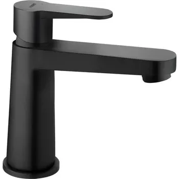 Vodovodní baterie Umyvadlová baterie Novaservis Ferro Nostris s výpustí černá BNS2BL