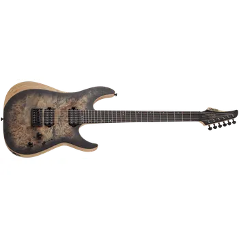 Kytara Schecter Reaper-6 Satin Charcoal Burst